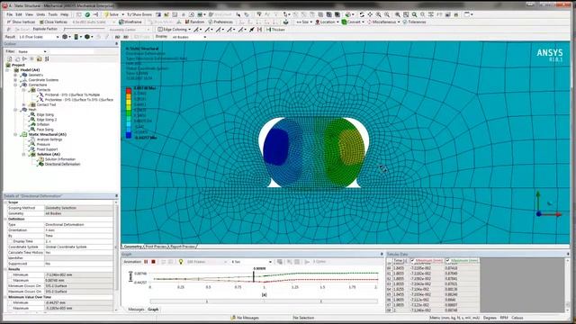 Моделирование кольцевого уплотнения в сосудах, нагруженных внутренним давлением смотреть онлайн