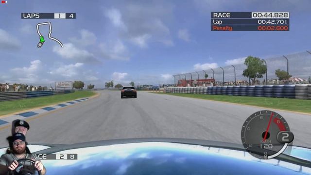 Forza Motorsport 2 - Прохождение на руле 3