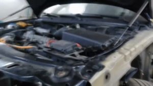 Skoda Tur универсал устранение перекоса моторного проема, ремонт капота