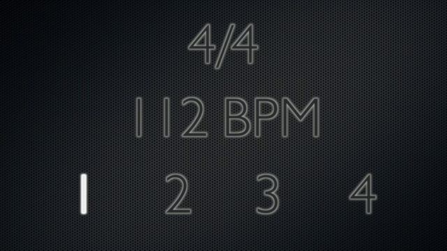 Metronome 112 BPM смотреть онлайн