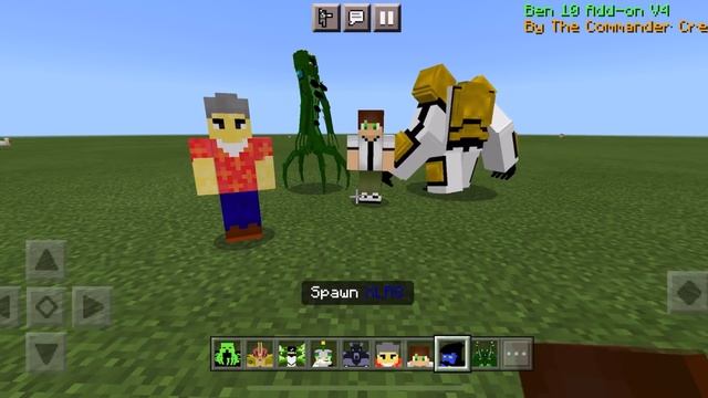 Ben 10 MOD V4 in Minecraft PE смотреть онлайн