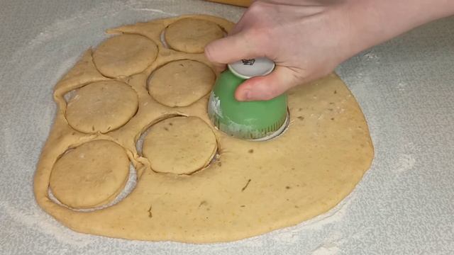 Постные булочки без дрожжей (несладкие)