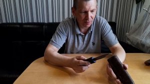 Охотничий нож из ручной косы своими руками...итог