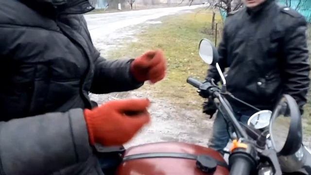 Первый тест драйв моего кастомного мотоцыкла