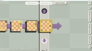 5D Chess with Multiverse Time Travel Puzzle Solutions: Knight Tactics 6