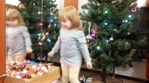 DIY. Как нарядить ёлку. Новогодняя ёлка. Наряжаем ёлочку. Новый год 2017. Ёлочные игрушки.