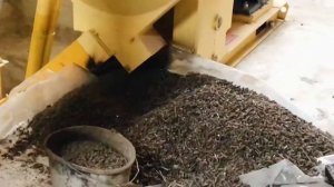 Линия гранулирования лузги подсолнечника