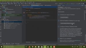 Android Studio 35 - Connect App to Firebase & Insert Data to Firebase Database