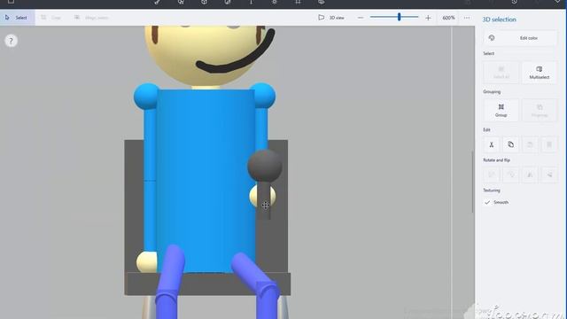 dave from daves fun algebra class in paint 3d