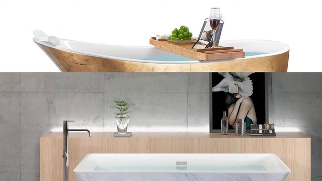 AKDY Freestanding Modern Acrylic Soaking Tub: Model# BT0150/151/152/153/154/155 смотреть онлайн