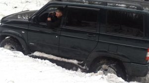 уаз патриот с новой раздаткой