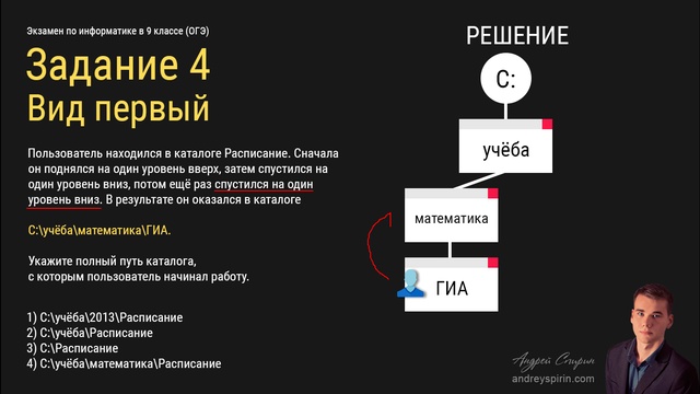 4 задание огэ по информатике. Пользователь находился в каталоге расписание. Задание 4 ОГЭ Информатика. Пользователь находился в каталоге расписание сначала он. Спуститься на 1 уровень вниз Информатика.