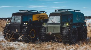 Колесный Болотоход для Поездок на Охоту и Рыбалку - Бортоповоротный Вездеход Тайфун | #вездеход