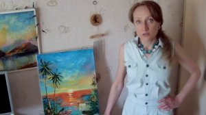 ПРОДАЛА КАРТИНУ "ТРОПИЧЕСКИЕ АРОМАТЫ"