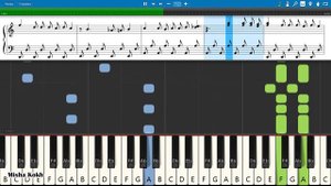 Алена Апина - Электричка [Piano Tutorial | Sheets | MIDI] Synthesia