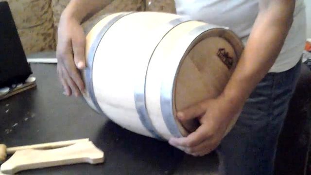 Дубовая бочка ( от компании Царь дуб) 15 литров смотреть онлайн