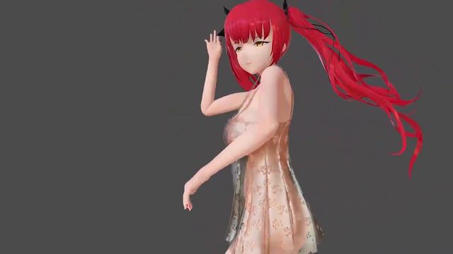 [R18—MMD]Short skirt sling~！！！ смотреть онлайн