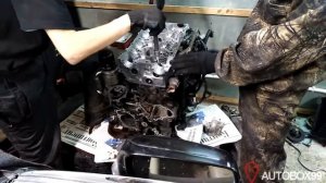 Сборка ДВС Subaru Outbeck EZ30