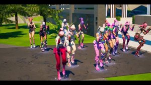 Fortnite - Rain Check (Official Fortnite Music Video) Lady Gaga, Ariana Grande - Rain On Me