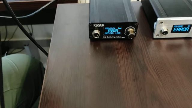 KSGER T12 SOLDERING STATION IRONING ERROR смотреть онлайн