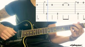 Cyberpunk 2077 - Kerry’s Song (guitar cover with Tab) easy version