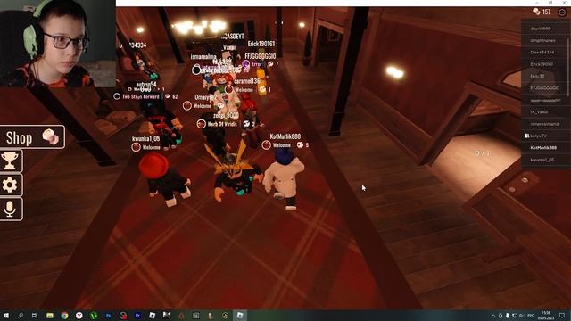 ИГРАЮ С gun 9к В Roblox Doors #4 смотреть онлайн