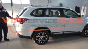 ГБО на Mitsubishi Outlander. Установка ГБО. Газ на Мицубиси Аутлендер  (ГБО ХАрьков)