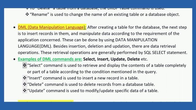 Database languages #dbmstutorials #ugcnet #computer