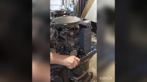 Лодочный мотор Yamaha 50 гидроподъем 00124271