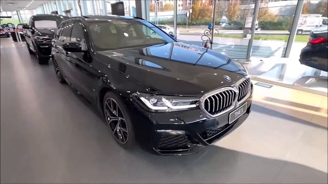 2021 BMW 5 Series 520d xDrive Touring M Sport Edition смотреть онлайн