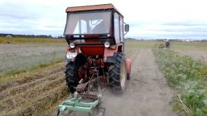 Самодельная картофелекопалка. Т-25А №2