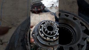 Вал привода ВОМ(замена подшипника).Часть1
