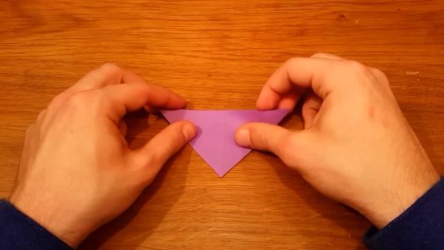 How To Make an Easy Origami Butterfly (in 3 MINUTES!) смотреть онлайн