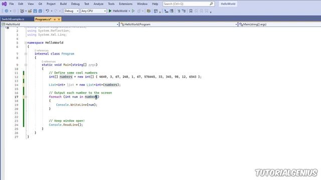 8-4. Lists | C# Programming for Absolute Beginners