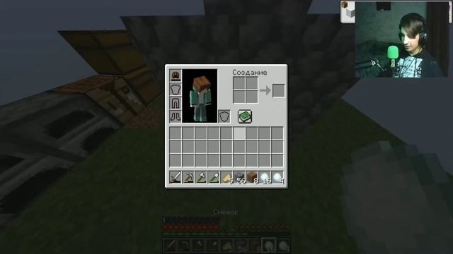 ДОШЁЛ ДО СЛЕДУЮЩЕГО ПУНКТА НА ОДНОМ БЛОКЕ В МАЙНКРАФТ! смотреть онлайн