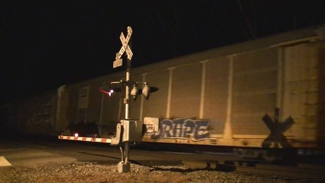 Norfolk Southern 22Q WB w/ SD70M-2 Leader! Mableton,Ga 12-03-2014© смотреть онлайн