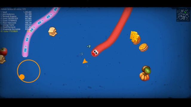 Kalo aku mati, videonya reverse alias mundur - Worms Zone .io Indonesia смотреть онлайн