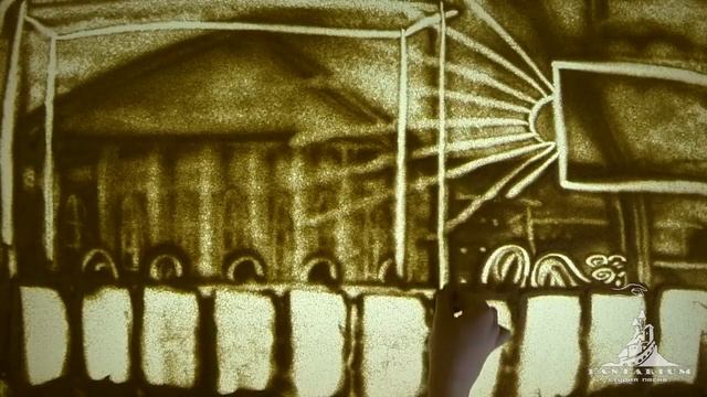 Песочное шоу от Студии песка Lantarium LoveStory эксклюзивная программа DozoR смотреть онлайн