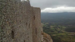 замки катаров в южной Франции P