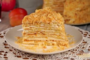 Какой Наполеон не любит яблоки!
ЯБЛОЧНЫЙ "НАПОЛЕОН"