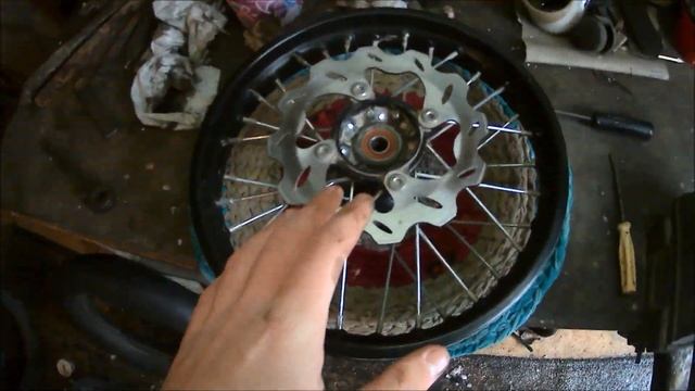 Mitas c-20 l Установка новой ПОКРЫШКИ и ЗВЕЗДЫ на ПИТБАЙК l kayo 125 смотреть онлайн