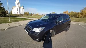 Subaru Forester 2013г.в. Как выглядит восьмилетний авто с честным пробегом 200 тысяч км.