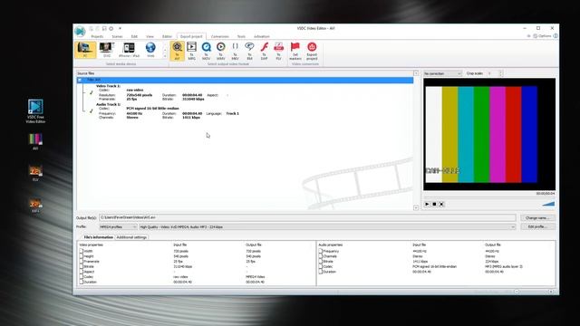 How to convert your video from AVI to MP4 with VSDC смотреть онлайн