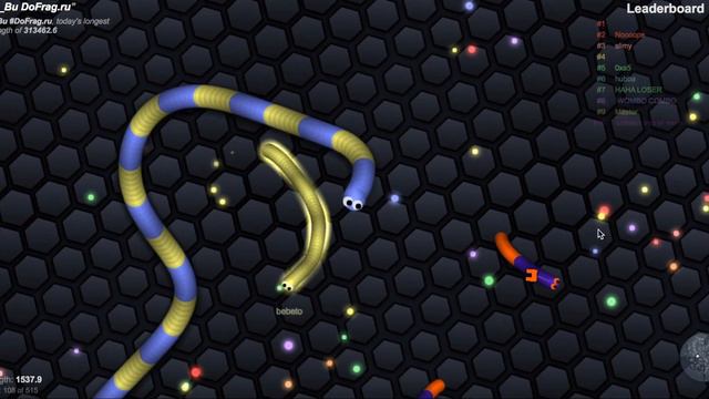 Borat Plays Slither.io? (Slither.io Ep.2) смотреть онлайн