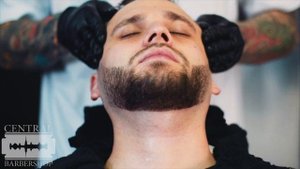 ОФОРМЛЕНИЕ БОРОДЫ ( подготовка к бритью ,подбривание контуров бороды бритвой)