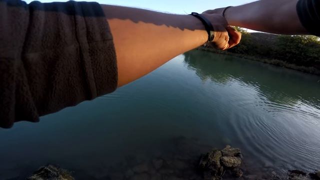 Рыбалка на Егорлыкском канале (Стрелка) Попали на раздачу окуня!!! смотреть онлайн