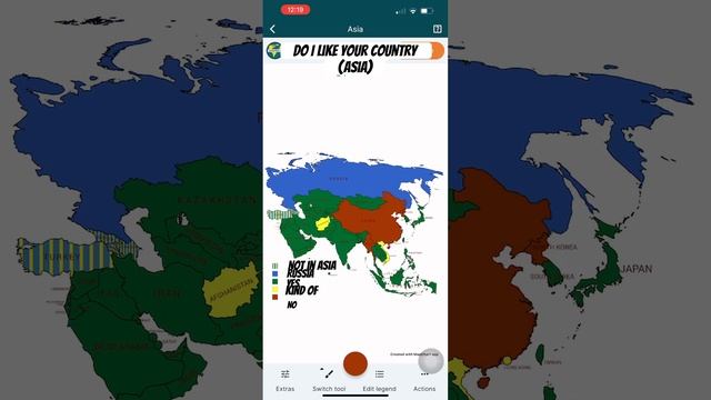 Do I like your country Asia edition#asia #russia #geography #map #yesornostatus #shorts