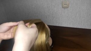 Это ЛЕГКО! Прическа с плетением косы "ИРОКЕЗ" •ВИДЕО 54•