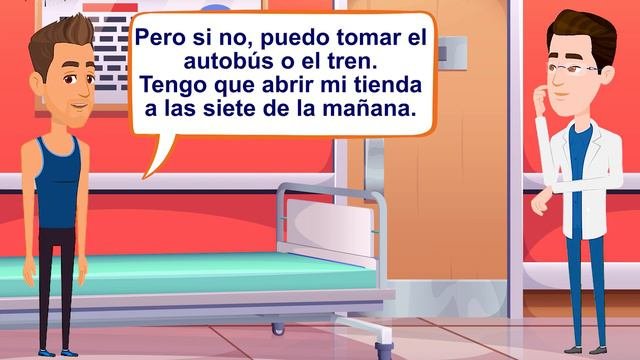 Presente Simple Conversación (Doctor) Aprende Español - Habla Español - Diálogos En Español
