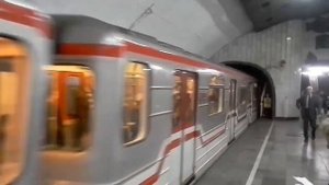 Tbilisi, Georgia metro Station Ghrmaghele. Тбилиси, станция метро Грмагеле.